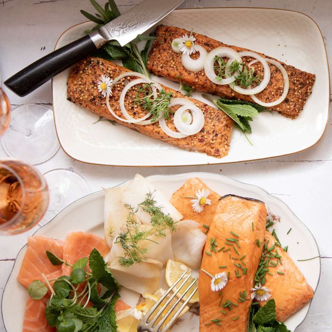 Kystfiskens luksus røgpakke (Påske)