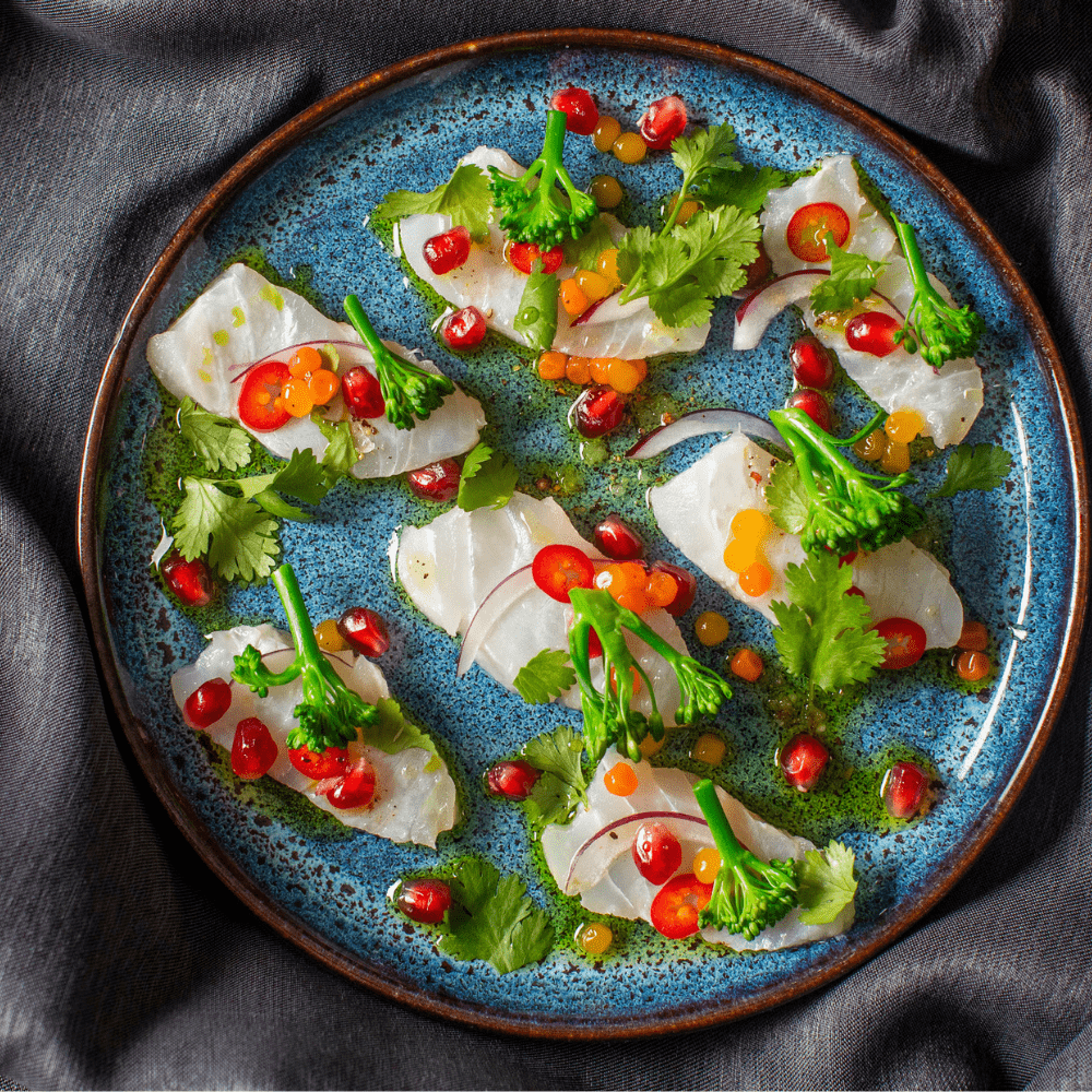 Ceviche af torsk med chili og lime
