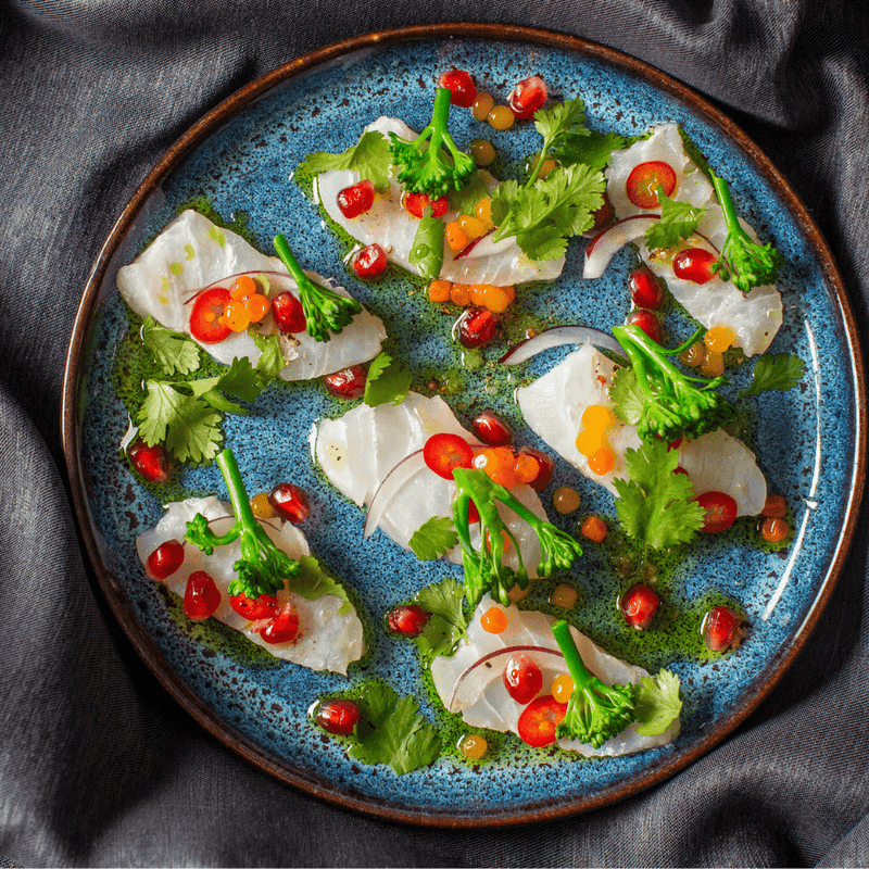 Ceviche af torsk med chili og lime - Kystfisken