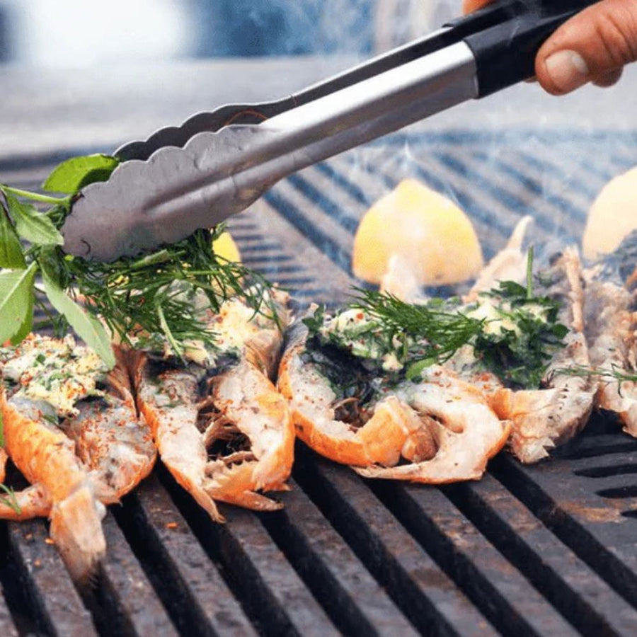 Grillede jomfruhummer med krydderurtesmør