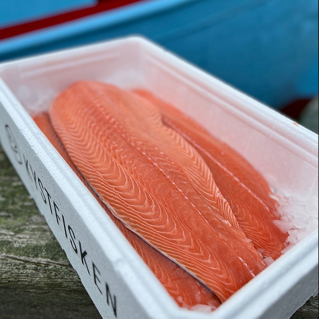 Lakseside m. skind - Kystfisken